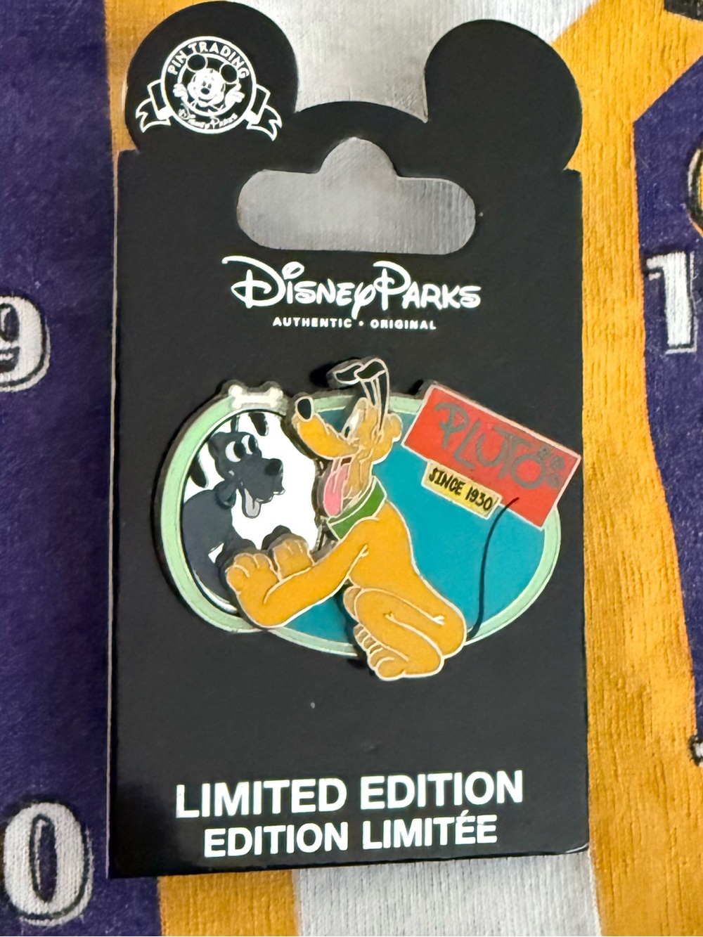 Disney Parks Pluto Since 1930 limited edition 2000 pin